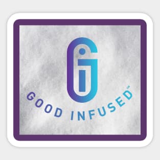 Good Infused - Snow Sticker